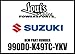 Suzuki 990D0-K49TC-YKV Black Top Case Color Insert