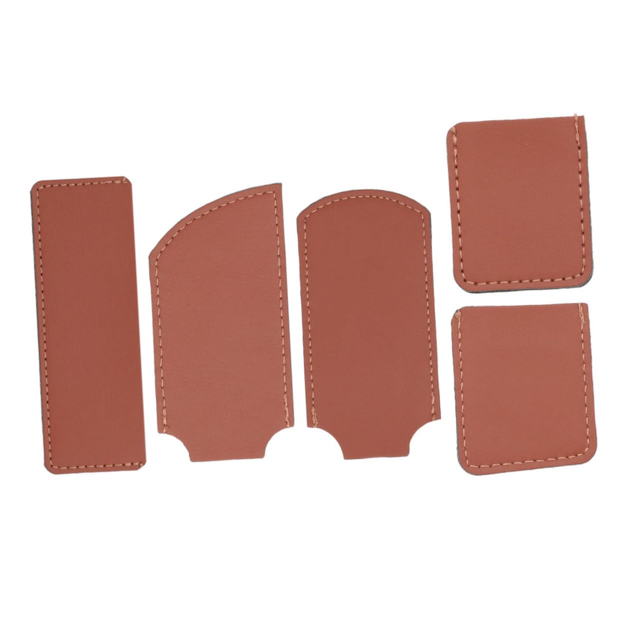 DIYEAH 1Set Leatherworking Knife Cover Skid Protection for Various Knives Durable Cut Resistant Design Versatile Tool Pouches for Enhanced User Safety