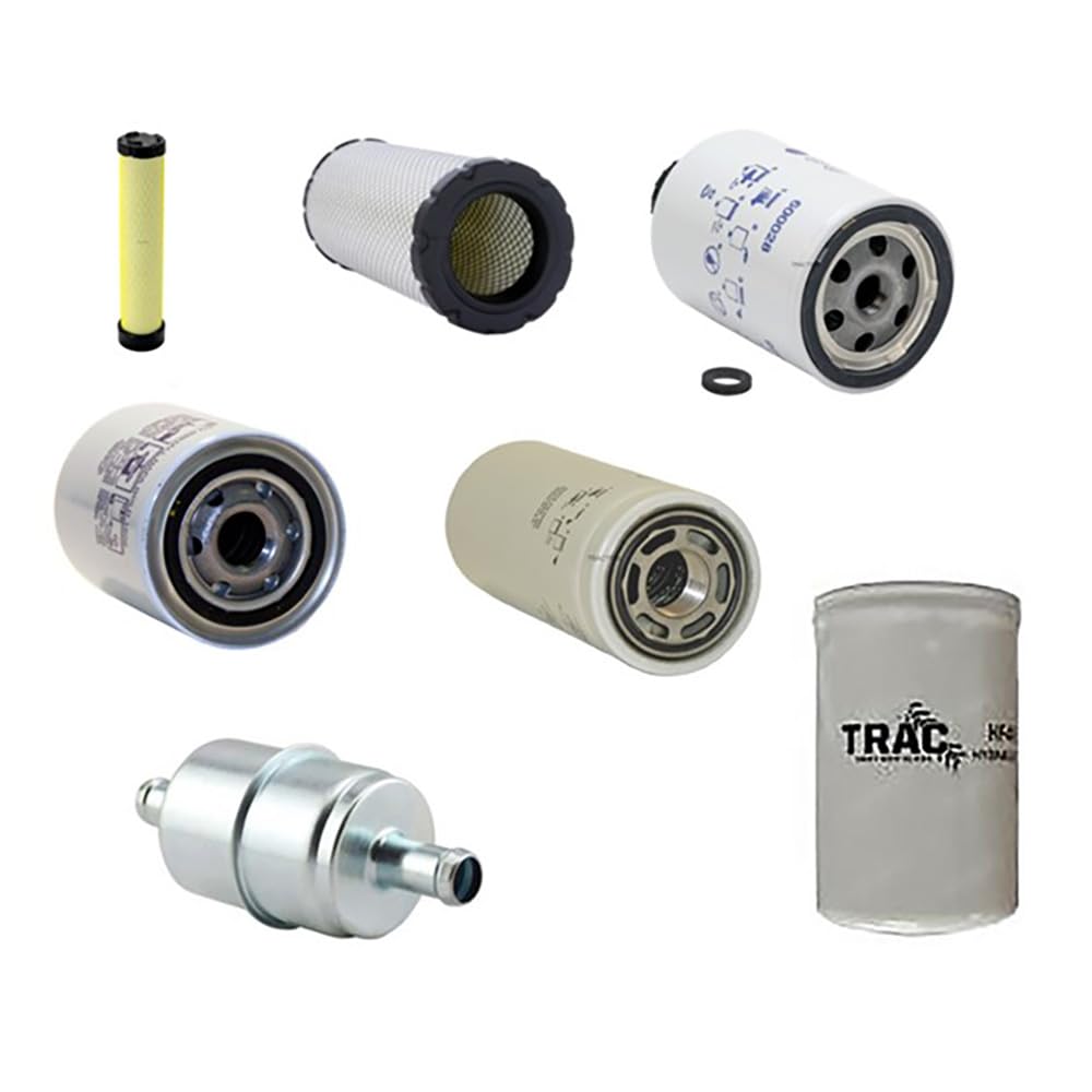 RAParts Maintenance Filter Kit Fits Case 580L 580 Super L Series 2 with 3.9L Engine
