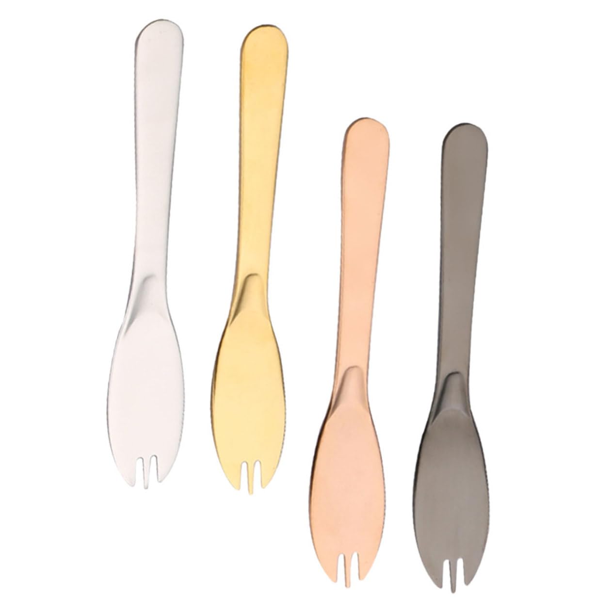 Cabilock 4pcs Cheese Cutter Portable Cheese Spatula Convenient Jam Spreader for Kitchen Use for Butter and Cake Serving