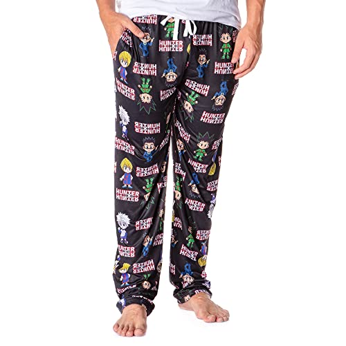 Hunter X Hunter Men's Gon Killua Kurapika Leorio Character Adult Lounge Pajama Pants