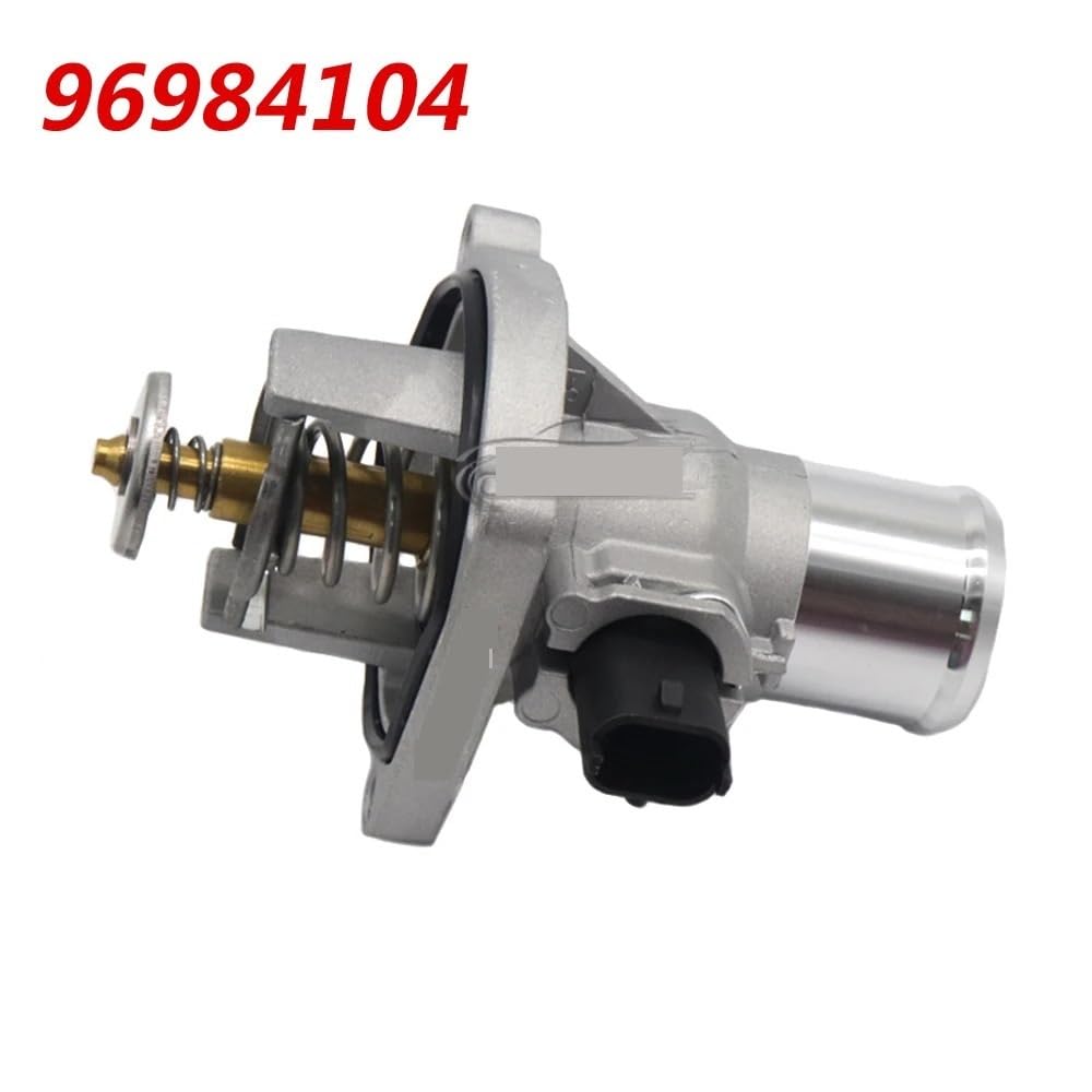 OBUDOWA TERMOSTATU Zestaw termostatu układu chłodzenia silnika samochodowego 96984104 pasuje do Chevroleta Cruze Aveo Aveo5 Sonic 2011-2018 25193683 55564891