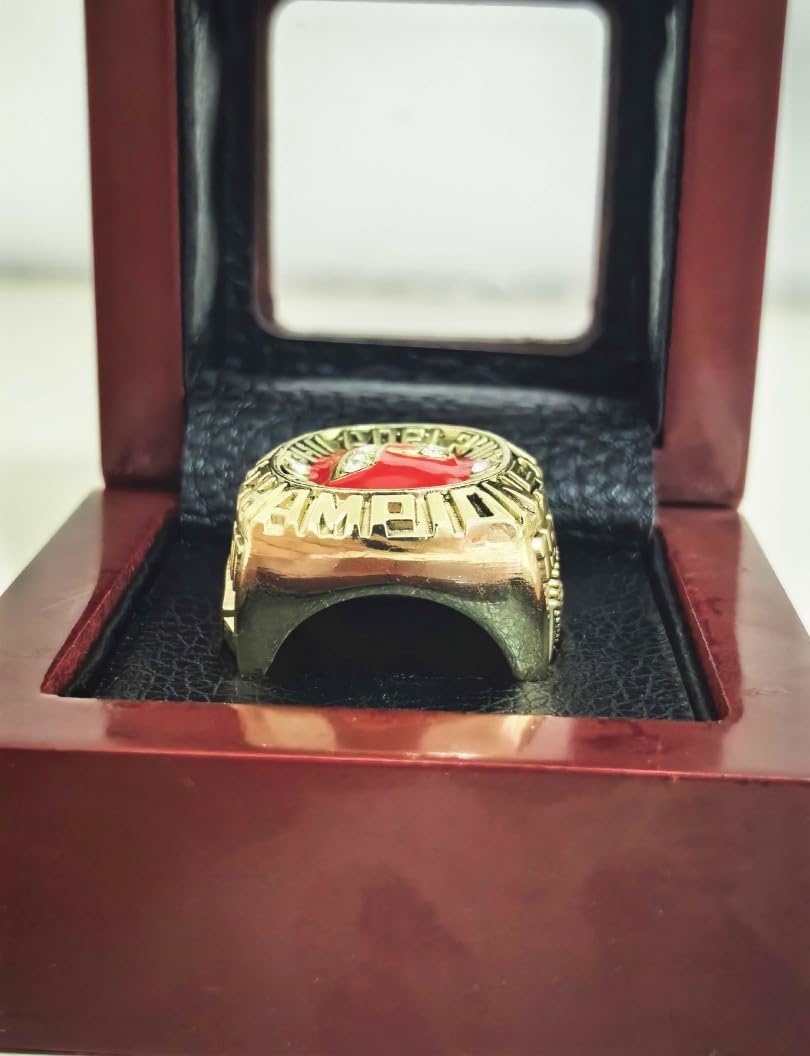 CLASSIC SERIES PhillyCity 1980 CHAMPIONSHIP RING #Rarity Luxury Commemorative Sports Fan Detail Gift - Glory Collect Various Festivals Occasions with Sandalwood Box