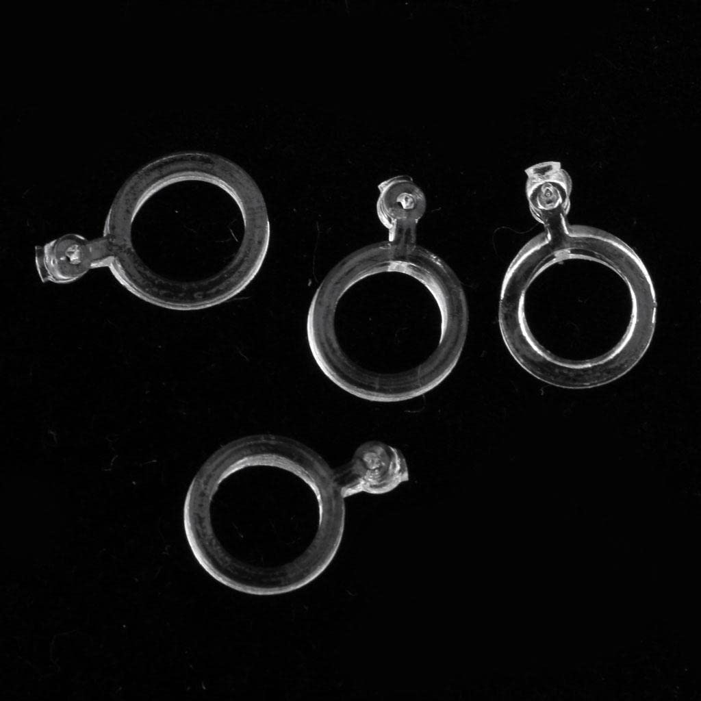 100 Fasce Per Esche In Silicone Trasparente – 3 Misure, Strumento Per Pellet, Pesca Grossa
