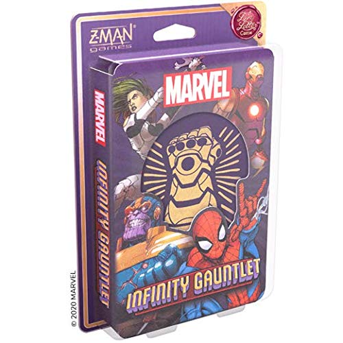 Z Man Games ZMGMZ01 Marvel Infinity Gauntlet: A Love Letter Game, Mixed Colours