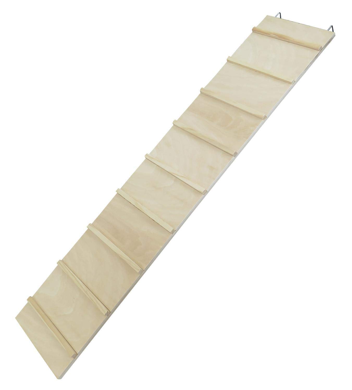 WEGA Lot de 2 échelles en bois contreplaqué pour rongeurs 85 x 18 cm