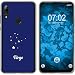 Produktbild PhoneNatic Case kompatibel mit Huawei P Smart Z Silikon-Hülle SternzeichenVirgo M2