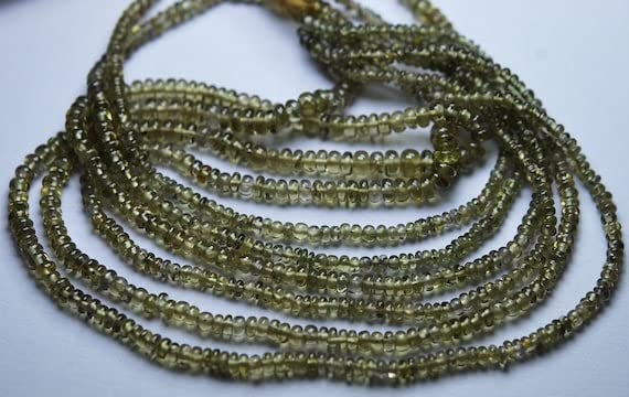 Grenat Madagascar changement couleur perles rondelles pour bijoux faits main