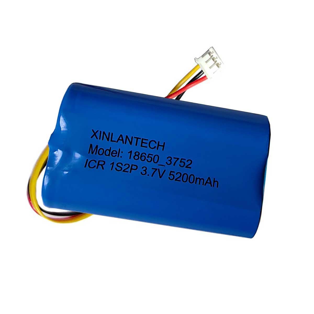 Batteria Ricaricabile 3.7V 2200mAh Ioni Di Litio Per Sound Box, Lettore Solare, Lampada Pesca – 18x67mm