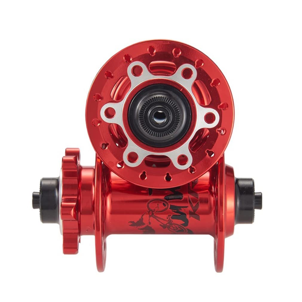 Piasty rowerowe 32 otwory MTB Bike Hub 6 śrub zestaw łożysk hamulca tarczowego Quick Release przód 9x100mm tył 10x135mm 8/9/10/11 prędkości (kolor: czarny)
