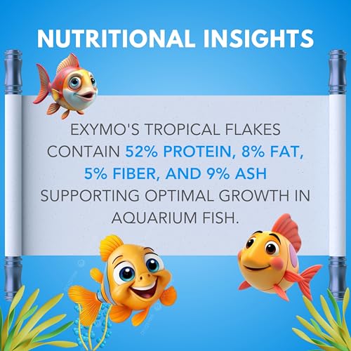 Image of Tropical Flakes 25g Fish Food with 52% Protein for Guppy,Betta Fish,Guppy Fries,Tetra and All Types of Tropical Fishes
