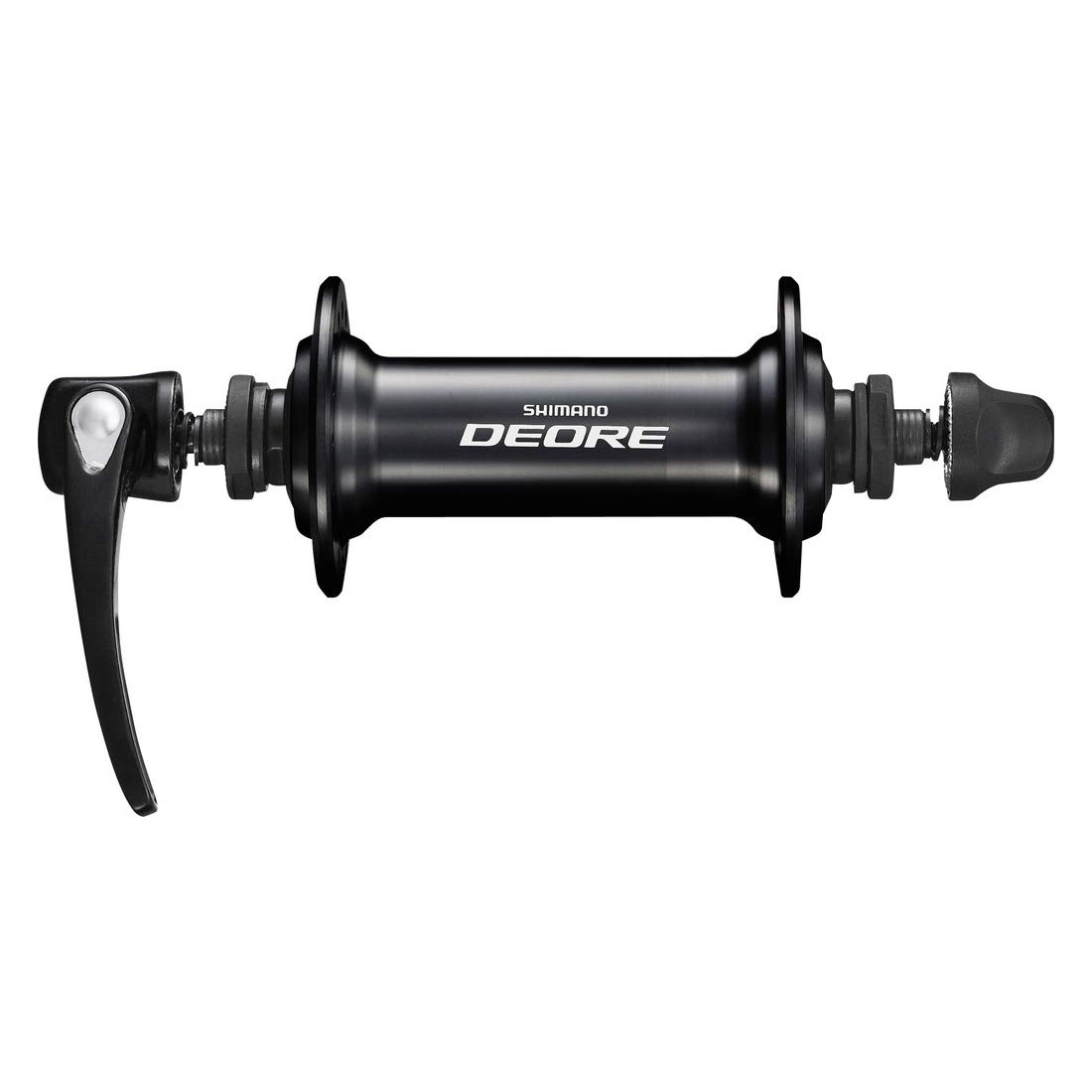 SHIMANO Deore Front Hub - Black, 32 Hole