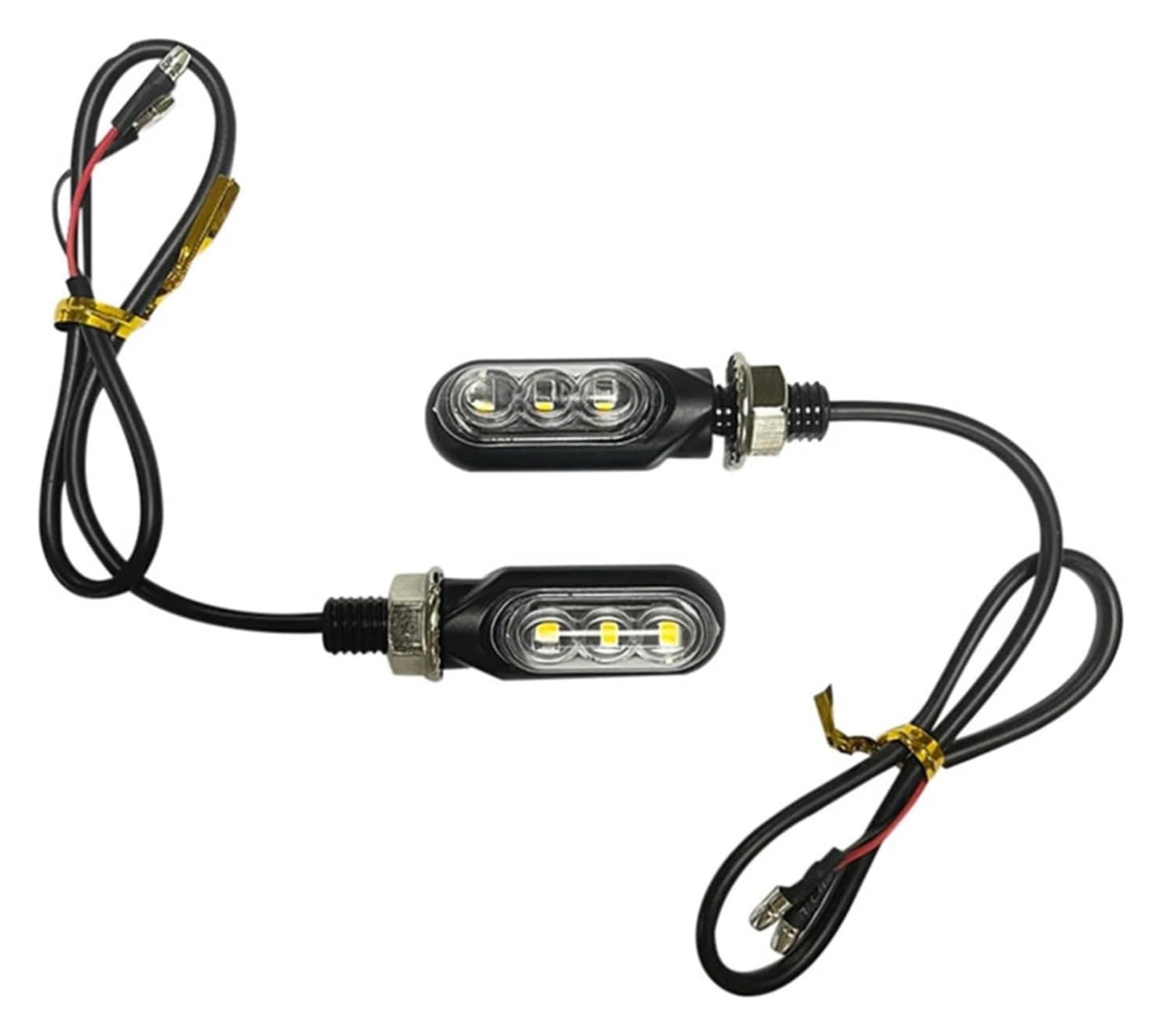 12 V Motocicleta Intermitente Luz De Giro Luces Intermitentes intermitentes moto indicadores
