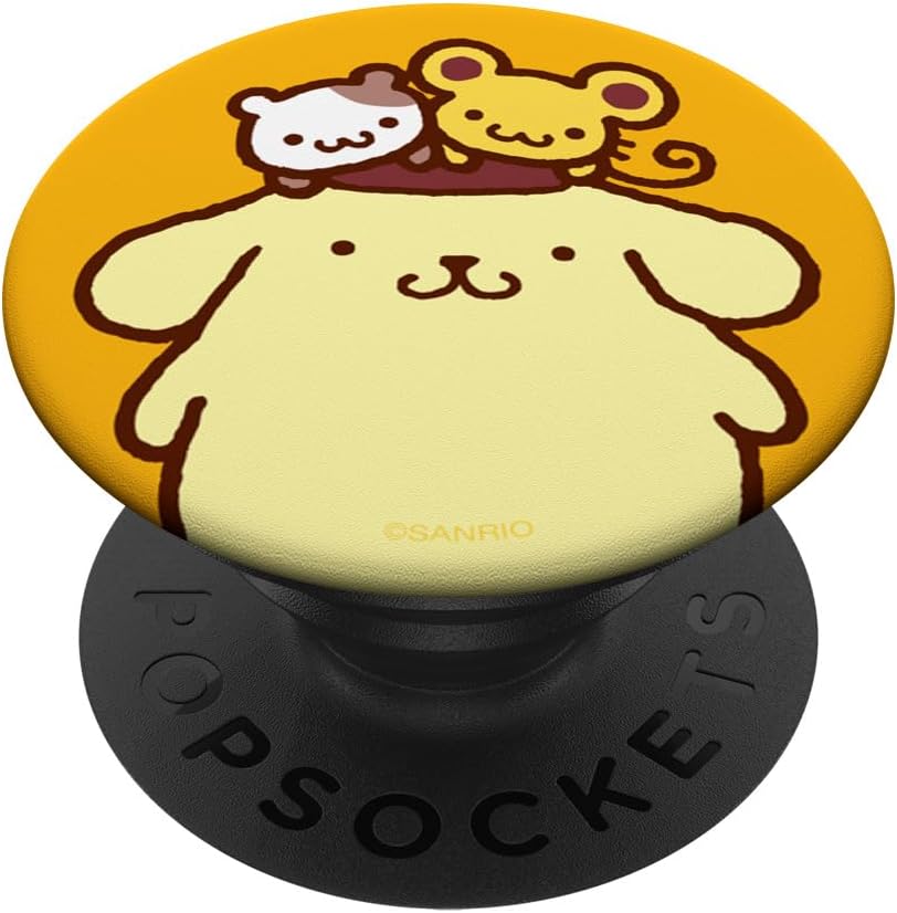 Pompompurin and Friends PopSockets Stand for Smartphones and Tablets PopSockets Adhesive PopGrip