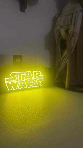 STAR WARS ロゴ ライトボックス Amazon.com: Star Wars Official Logo 17-Inch Light Box | USB