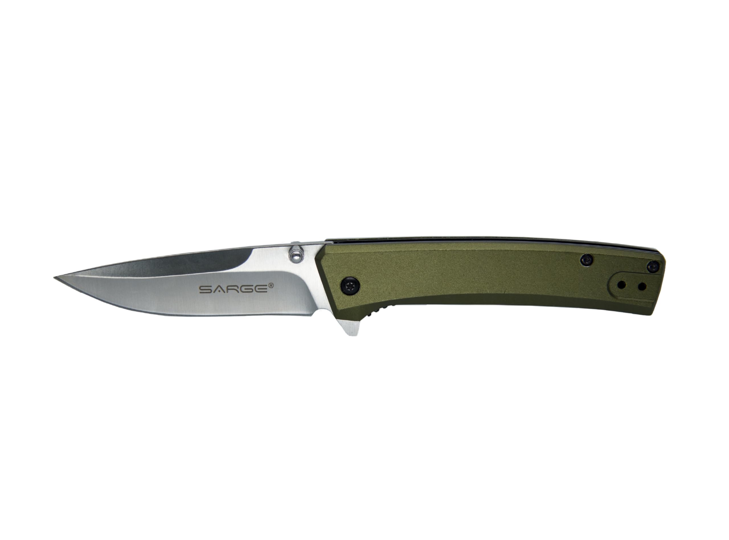 sarge knives: Gremlin - Green Swift Assist Folder