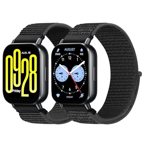 TumCez 22mm Nylon Armband für Xiaomi Redmi Watch 5 Active/Redmi Watch 5 Lite/Garmin Venu 4 3 45mm/Venu 2/Vivoactive 4/Forerunner 265/255/Amazfit Bip 6/Bip 5/Amazfit Balance 2 Armband für Damen Herren