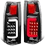 DNA MOTORING TL-C10-LED-3D-BK-CL LED 3D Tail Light Assembly Driver & Passenger Side [Compatible with 99-00 Escalade / 92-94 Blazer / 88-99 C1500-3500 ]