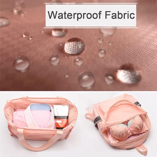 Mochila Ultra Ligera Impermeable Plegable Azul miniatura 4
