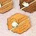 Wooden Wedding Favors Magnet for Guests Bulk - Wedding Wooden Favor Magnet - Wedding Favors and Party Favors - Pack of 10-300 Birthday and Party Magnets - Wedding Favors