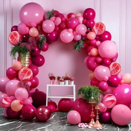 Rose Gold Balloons 100pcs 12inch Chrome Metallic Rose Gold Helium Balloons for Birthday Party Decoration and Arch Decoration Wedding Birthday Baby Shower Christmas Party - Image 5