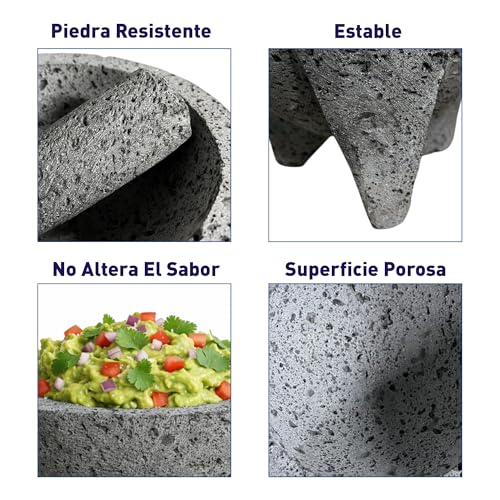 La Mejor Selección de Molcajetes Top 10. 12 Imagen adicional
