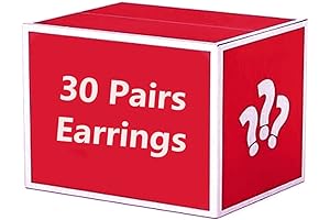 Unclaimed Packages: Zinc Jewelry Earrings Mystery Box (29.99)