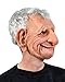 Zagone Studios Men's Super Soft Latex Papa Mask, Tan, one Size fits Most