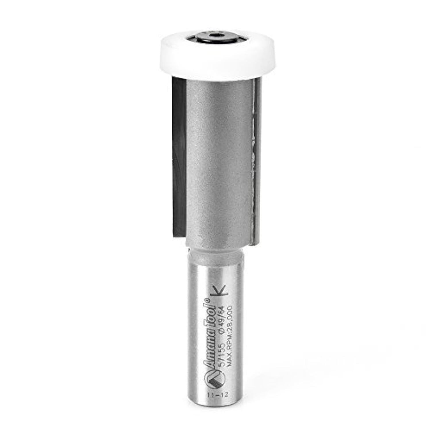 Amana Tool - 57155 Carbide Tipped Sink & Trim with Ultra-Glide Ball Bearing Guide Solid