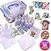 Produktbild imoli Tie Dye Kit - 18 Lebendige Farben Textilfarben, Permanente einstufige Tie Dye Art Set, Ideal für Mode-Heimwerker(Wiederverwendbare Oberflächenabdeckung eingeschlossen)