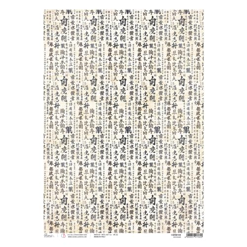 Ciao Bella Papel de Arroz Piuma Ideograms A3