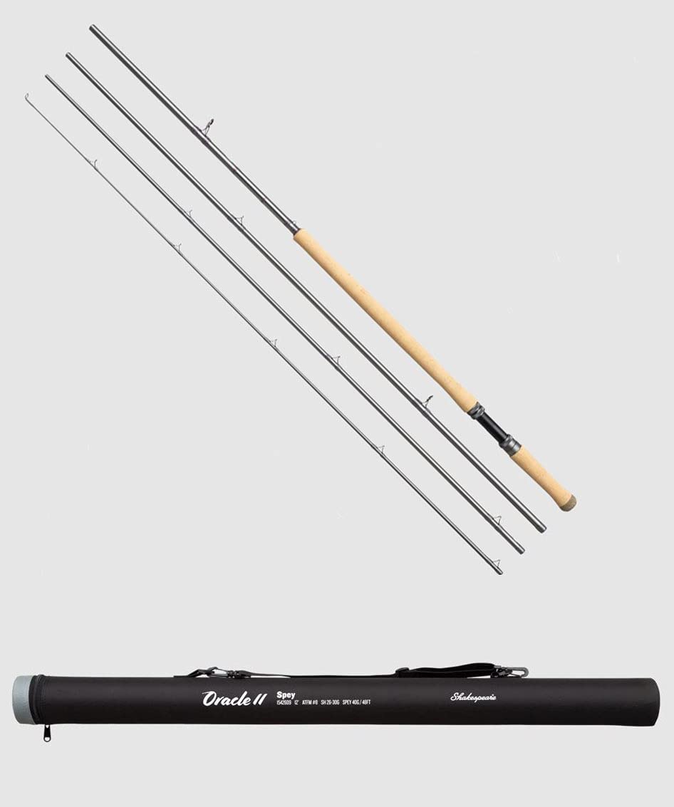 SHAKESPEARE Oracle 2 Spey 4pc Salmon Fly Fishing Rods (13ft / #8 / 4pc)