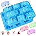 FantasyDay 2 Pack Silicone Carton Car Mold Baking Molds Bakeware for Birthday Theme Party, Muffin Cups, Ice Cube, Soap, Wafer, Cake, Bread, Tart, Pie and More #1