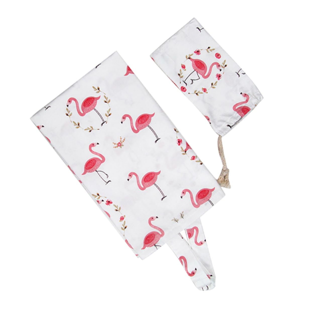 Amosfun 3stücke Stilldecke Aus Baumwolle Stillcover Für Mütter Vielseitig Einsetzbar Als Kinderwagen Und Autositzabdeckung Mit Praktischer Aufbewahrungstasche Flamingo