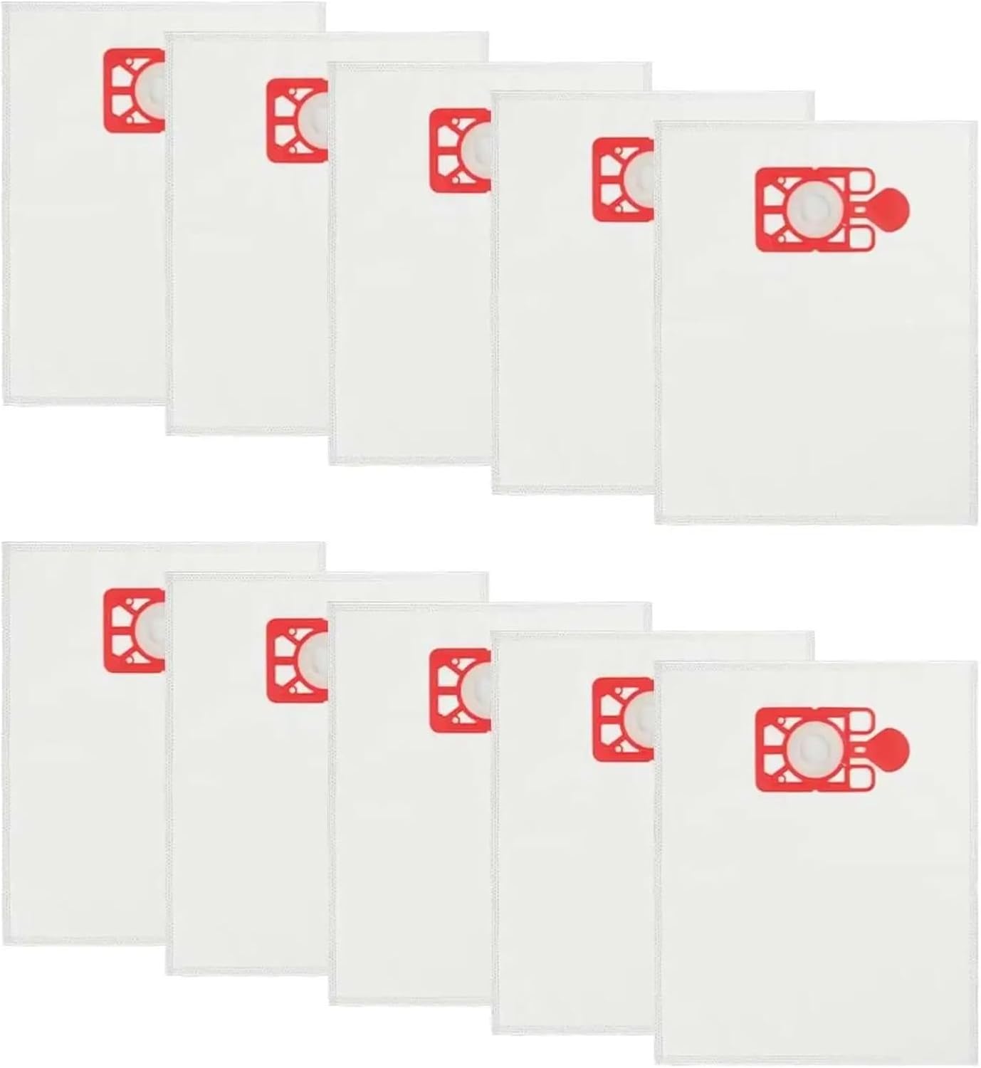 Compatible for Numatic Henry Hetty Basil James Edward HVR200 Series Vacuum Bags(Red)