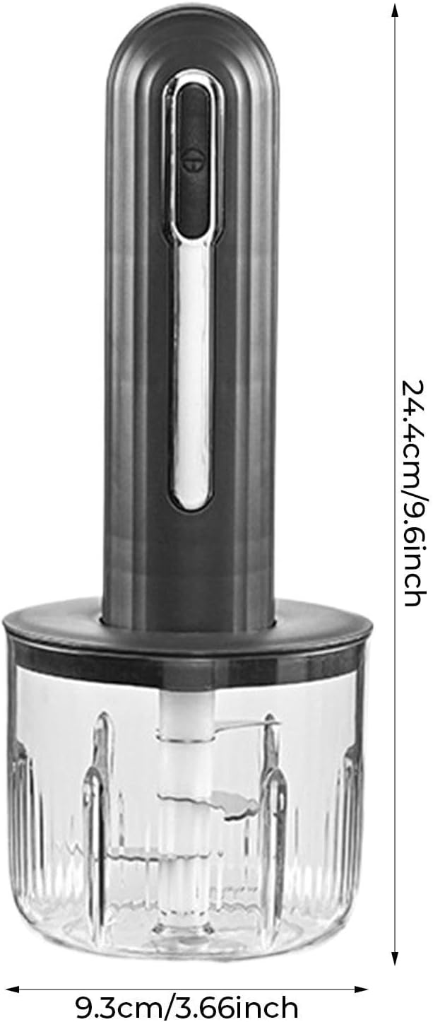 Garlic Chopper Electric | Cordless Kitchen Automatic Small Grinder | Onion Masher - for Adults Men Women Home Kitchen Vegetable Meat Salad Fruit Ginger Onion