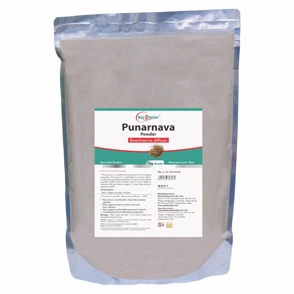 See full amazon price history chart for Way2Herbal Punarnava Powder (1 Kg Pack of 1) Way2Herbal Punarnava Powder (1 Kg Pack of 1) (B06XCTQCQK) Amazon Price History, Amazon Price Tracker