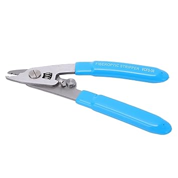 Adium Fiber Optic Stripper, Easy Operation Quick Stripping Alloy Steel Cable Cutter Portable for Maintenance