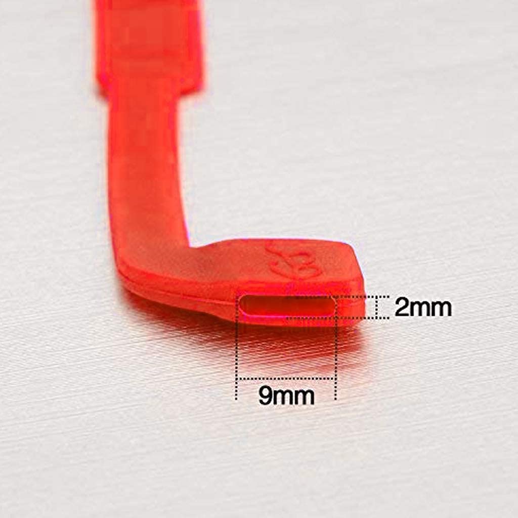 LEEQ 10 Stück Silikon Brillen Riemen Brillen Aufbewahrungen Sport Antirutsch Elastische Brille Sonnenbrille Kabel Halterung für Kinder, 10 Farbe