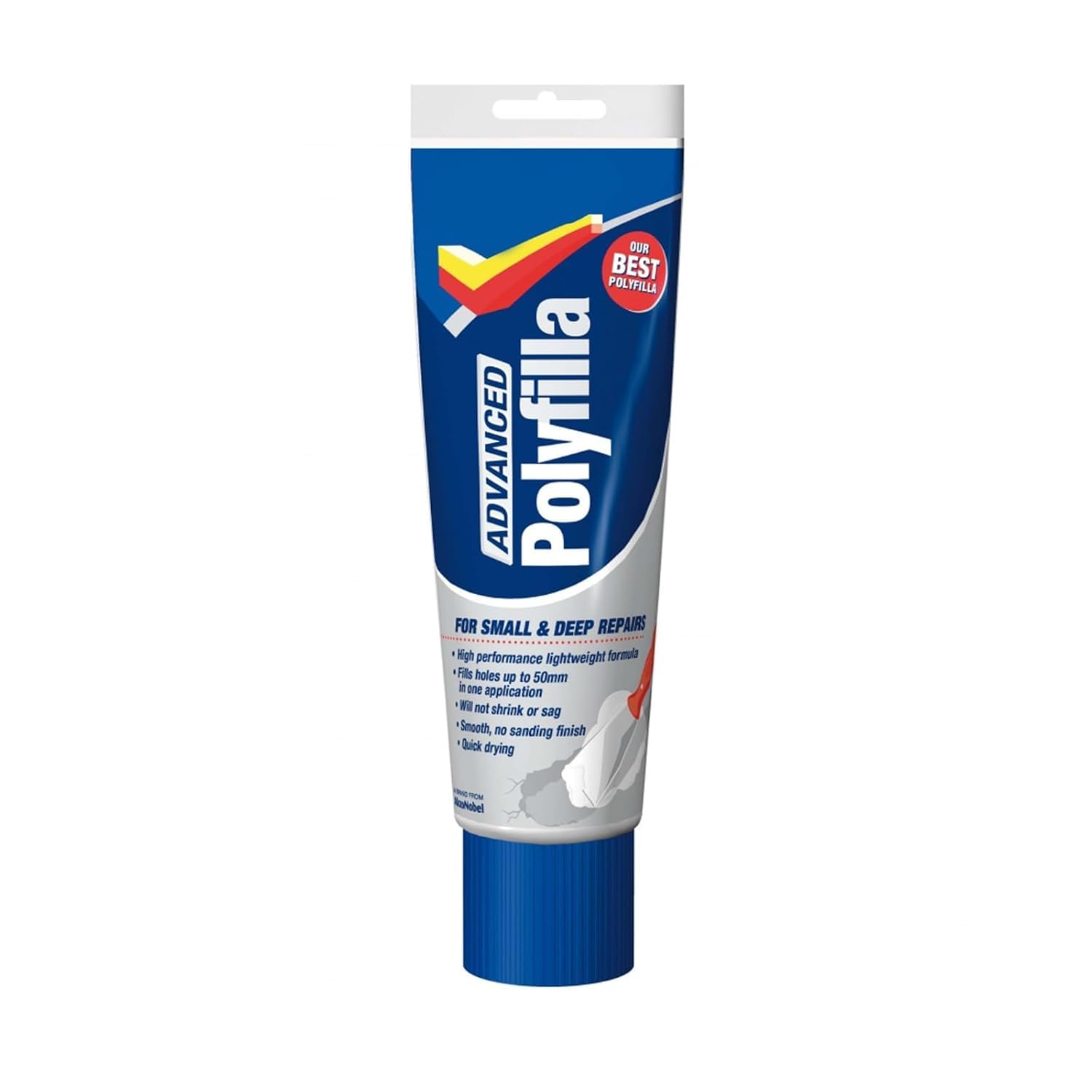 HOCHSTE® Polyfilla Advanced Filler for Small & Deep Repairs,1 Pcs, 200ml