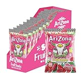 AriZona Fruit Snacks, Sour Watermelon - NEW - 5 Ounce Bags (Pack of 12) - Gluten Free - Gummy Chews