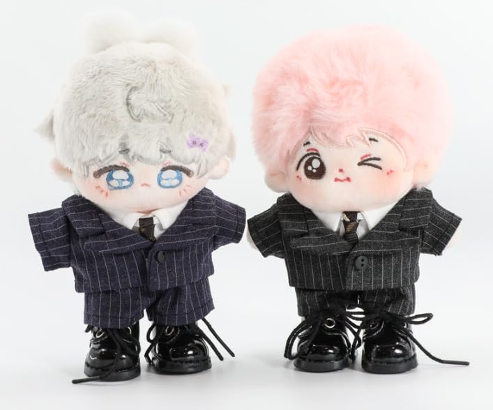 Amazon.co.jp: AXLUCE-ぬい服-10cm スーツ-シャツ-ネクタイ-ぬいぐるみ