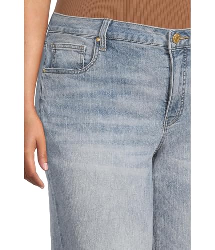 KUT from the Kloth Women's Plus Size Jean High Rise Wide Leg Clean Hem4