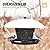 Veehoo Bird Feeders for Outdoors Hanging-Cardinal Bird Feeder with Weatherproof Dome, Wild Meta Finch Feeder for Outside 2.5 lbs Sunflower Seed Capacity, Black