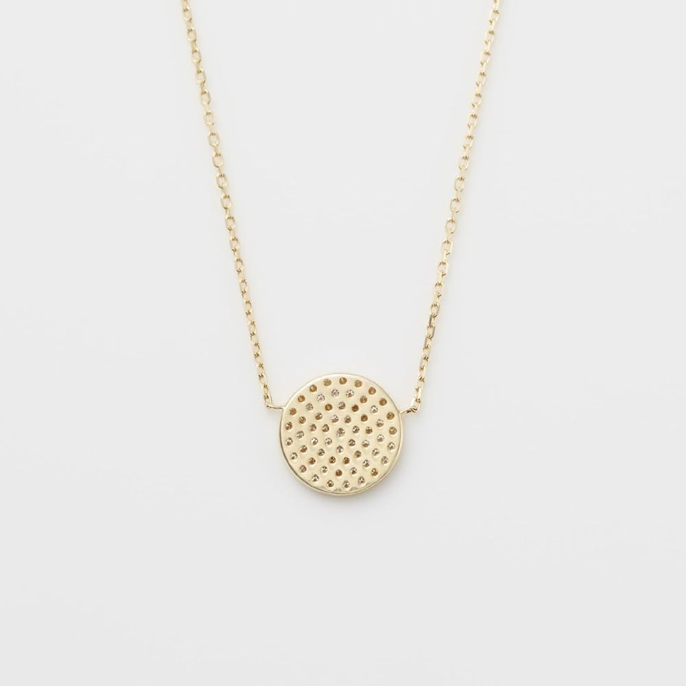 Amazon | [アガット] agete 【 K18ダイヤモンドネックレス