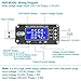 PEMENOL DC-DC CNC USB Step Up/Down Power Supply Regulator Module 3.5V-12V to 1.0V-24V 2-3W, Adjustable Boost Buck Voltage Converter Digital Display Voltmeter Ammeter Battery Capacity Tester