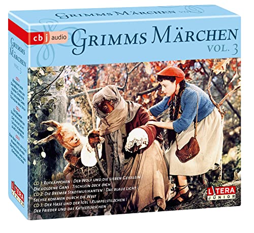 Grimms Märchen Box 3: Rotkäppchen, Der Wolf und die sieben Geißlein, Die...