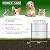 Decorative Garden Fence 24in(H) x11.25ft(L),10 Pack Rustproof Metal No Dig Fence Animal Barrier for Dog, Arched Flower Bed Edging Ornamental Wire Border Panel Fencing for Yard Patio Outdoor Decor