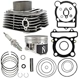 NICHE 348cc Engine Cylinder Namura Piston Gasket Top End Kit for Yamaha Big Bear Bruin Grizzly Raptor Warrior 350 55V-11633-00