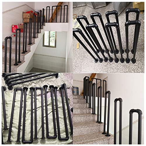 Rambarde métallique pour escaliers extérieurs idéale pour sécuriser le jardin - 7